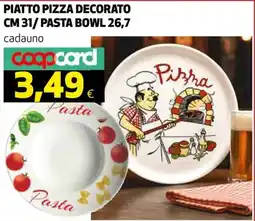 Ipercoop PIATTO PIZZA DECORATO offerta