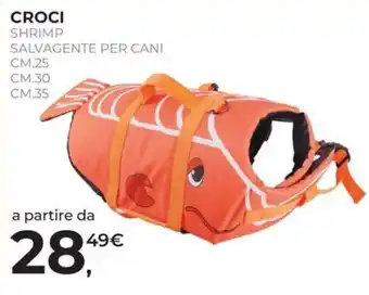 Arcaplanet CROCI SHRIMP SALVAGENTE PER CANI offerta