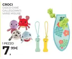 Arcaplanet CROCI GIOCO CANE GALLEGGIANTI VARIE MISURE offerta