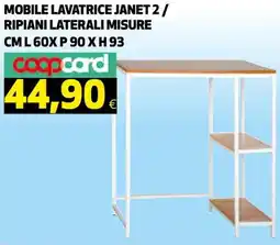 Ipercoop MOBILE LAVATRICE JANET 2 offerta
