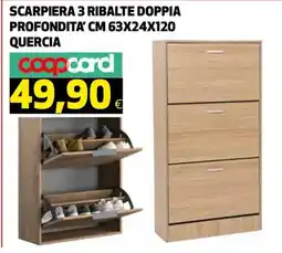 Ipercoop SCARPIERA 3 RIBALTE DOPPIA offerta