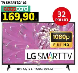 Ipercoop TV SMART 32" LG offerta