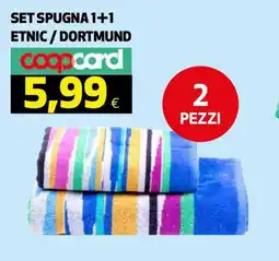 Ipercoop SET SPUGNA ETNIC / DORTMUND offerta