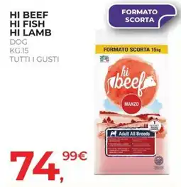 Arcaplanet hi beef MANZO offerta