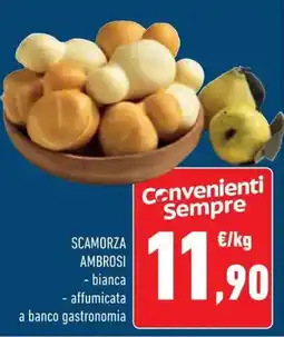 Conad Superstore Scamorza ambrosi offerta