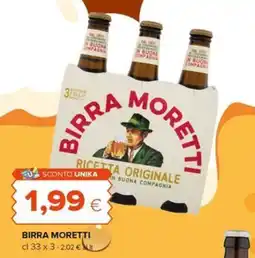 Tigre Birra Moretti offerta