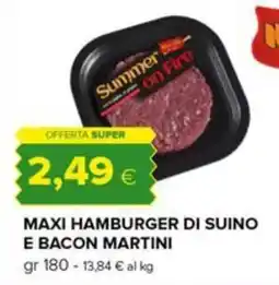 Tigre Summer on Fire Maxi Hamburger di Suino e Bacon Martini offerta