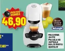 Risparmio Casa MACCHINA CAFFE PICCOLO XS CAPSULE DOLCE GUSTO offerta