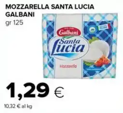 Tigre Mozzarella Santa Lucia Galbani offerta