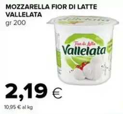 Tigre Mozzarella fior di latte Vallelata offerta