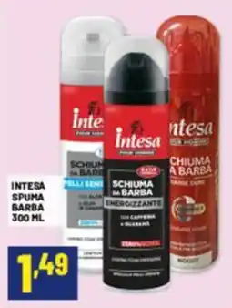 Risparmio Casa Intesa spuma barba offerta