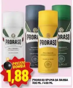 Risparmio Casa PRORASO SPUMA DA BARBA offerta