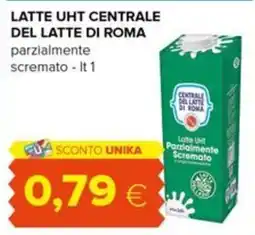 Tigre Latte UHT Centrale del Latte di Roma offerta