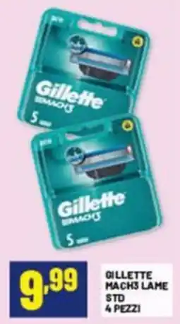 Risparmio Casa Gillette Mach3 Lame offerta