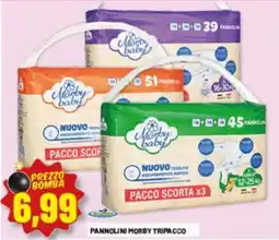 Risparmio Casa Pannolini Morby TriPacco offerta