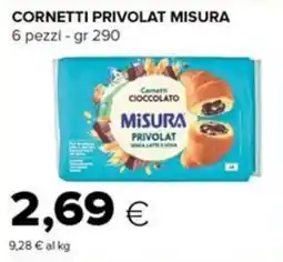 Tigre Cornetti Privolat Misura offerta