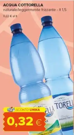 Tigre Acqua Cottorella offerta