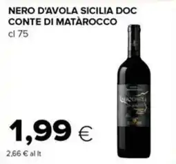 Tigre NERO D'AVOLA SICILIA DOC CONTE DI MATÀROCCO offerta