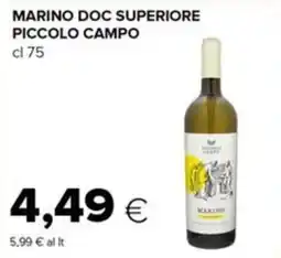 Tigre MARINO DOC SUPERIORE PICCOLO CAMPO offerta