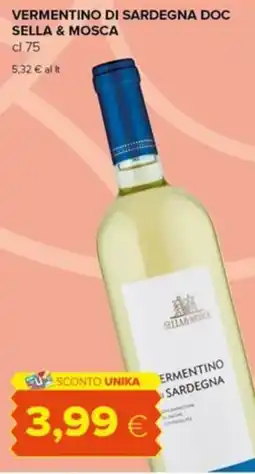 Tigre Vermentino di Sardegna DOC Sella & Mosca offerta