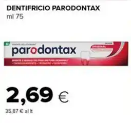 Tigre DENTIFRICIO PARODONTAX offerta