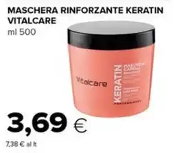 Tigre Maschera rinforzante keratin Vitalcare offerta