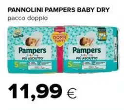 Tigre Pannolini Pampers Baby Dry offerta
