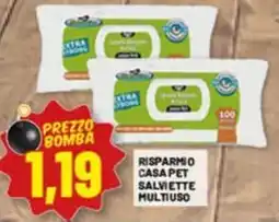 Risparmio Casa Casa Pet Salviette Multiuso offerta