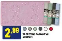 Risparmio Casa TAPPETINO BAGNO PVC offerta