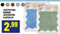 Risparmio Casa TAPPETINO BAGNO JACQUARD offerta