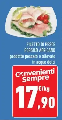 Conad Superstore Filetto di pesce persico africano offerta