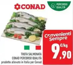 Conad Superstore Trota salmonata conad percorso qualità offerta