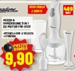 Risparmio Casa Mixer a immersione 3 in 1 offerta