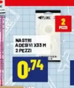 Risparmio Casa NASTRI ADESIVI PLANE offerta