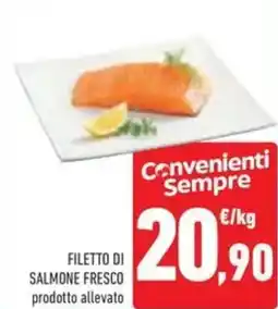Conad Superstore Filetto di salmone fresco offerta