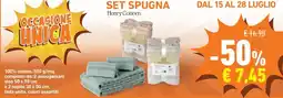 Conad Superstore Set spugna Henry Cotton's offerta