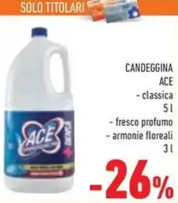 Conad Superstore Candeggina Ace offerta