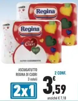 Conad Superstore Asciugatutto regina di cuori offerta
