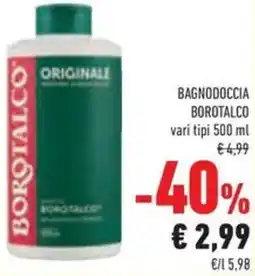Conad Superstore Bagnodoccia borotalco offerta