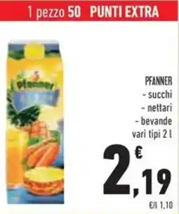 Conad Superstore Pfanner offerta