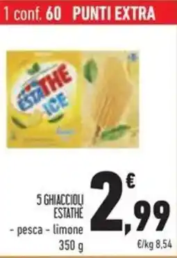Conad Superstore 5 Ghiaccioli estathe offerta