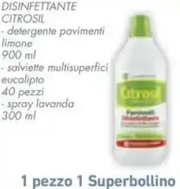 Conad Superstore Disinfettante citrosil offerta