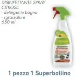 Conad Superstore Disinfettante spray citrosil offerta
