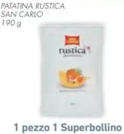 Conad Superstore Patatina rustica san carlo offerta