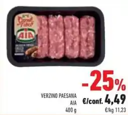 Conad Superstore Verzino paesana aia offerta