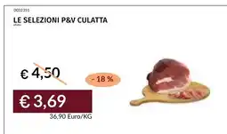 Prezzemolo e Vitale LE SELEZIONI P&V CULATTA offerta