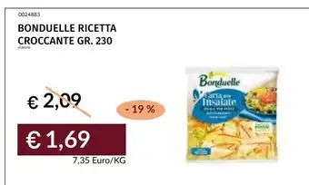 Prezzemolo e Vitale Bonduelle Ricetta Croccante offerta