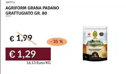 Prezzemolo e Vitale AGRIFORM GRANA PADANO GRATTUGIATO offerta