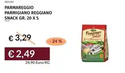 Prezzemolo e Vitale Parmareggio Parmigiano Reggiano Snack offerta