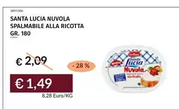 Prezzemolo e Vitale Santa Lucia Nuvola Spalmabile alla Ricotta offerta